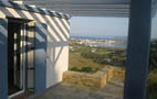 blue home